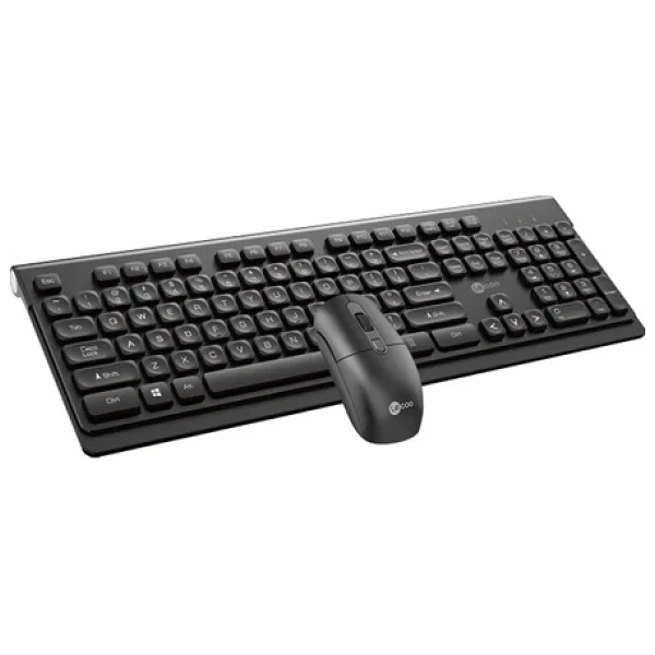 Lenovo Lecoo Kw203 Siyah Kablosuz Klavye Mouse Seti - Görsel 4