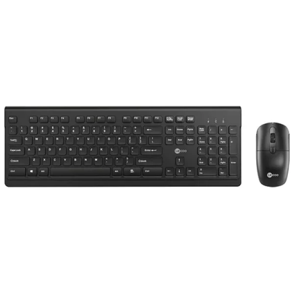 Lenovo Lecoo Kw203 Siyah Kablosuz Klavye Mouse Seti - Görsel 3