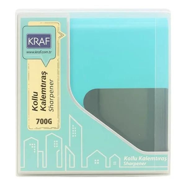 Kraf 700g Yeşil Mini Kollu Kalemtıraş - Görsel 2