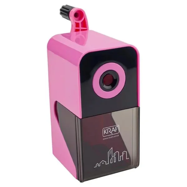 Kraf 700g Pembe Mini Kollu Kalemtıraş - Görsel 6