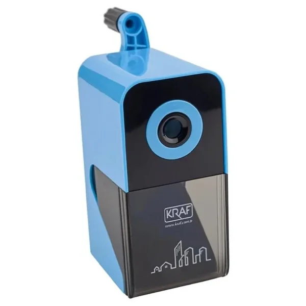 Kraf 700g Mavi Mini Kollu Kalemtıraş - Görsel 7