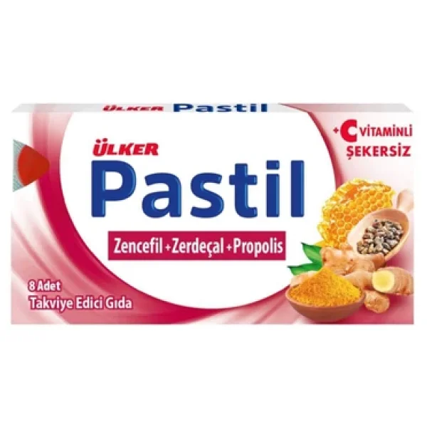 Ülker Zencefil Zerdeçal Ve Propolisli 8'li Pastil - Görsel 4