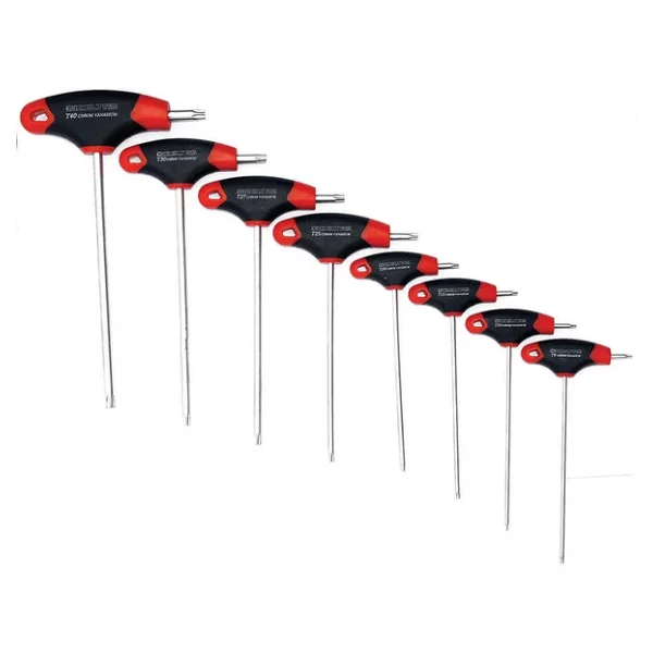 İzeltaş 4909 T Tipi 8 Parça Torx Alyan Anahtar Takımı - Görsel 4