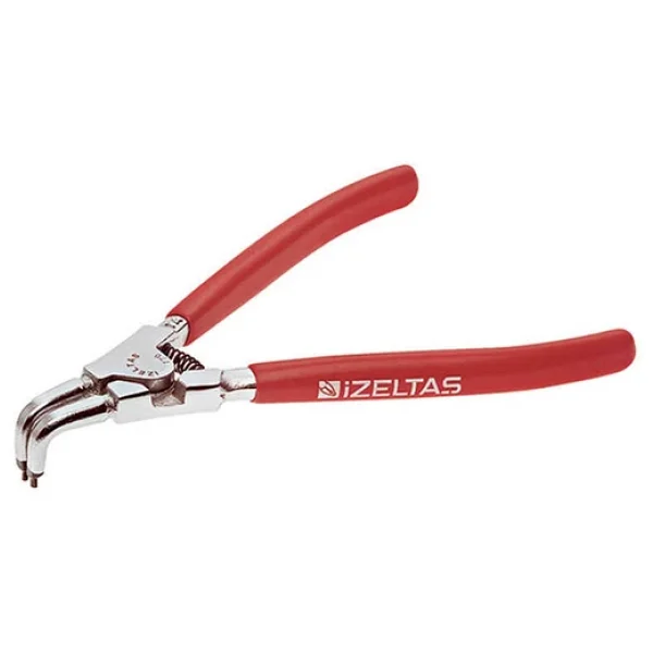 İzeltaş 331120210 Yaylı Eğri 210 Mm Dış Segman Pense - Görsel 5