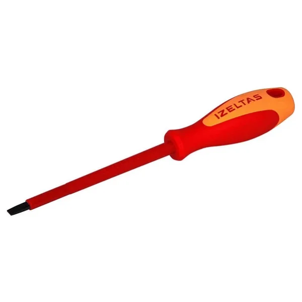 İzeltaş 4101 İzoleli Düz Uçlu 2.5x75 Tornavida - Görsel 4