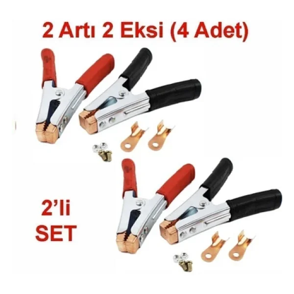 Gpr Akü Takviye Kablo Maşası Kablo Maşa 4 Lü Set Arsvision - Görsel 3