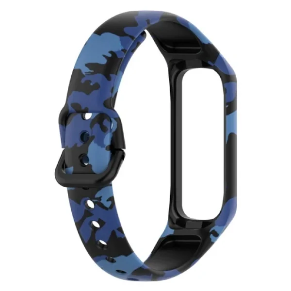 Samsung Galaxy Fit 2 R220 Uyumlu Kamuflaj Desenli Kordon Kayış - Görsel 10