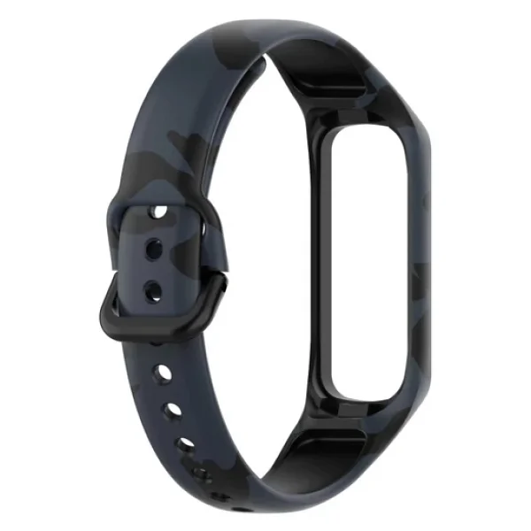 Samsung Galaxy Fit 2 R220 Uyumlu Kamuflaj Desenli Kordon Kayış - Görsel 8
