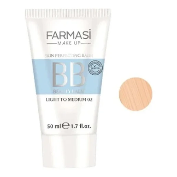 Farmasi 02 Light Medium Spf 15 50 Ml Bb Krem - Görsel 3