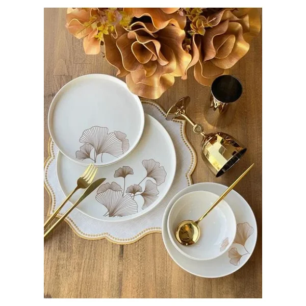 Yemek Takımı Modern Ginkgo 24 Parça 6 Kişilik - Görsel 5