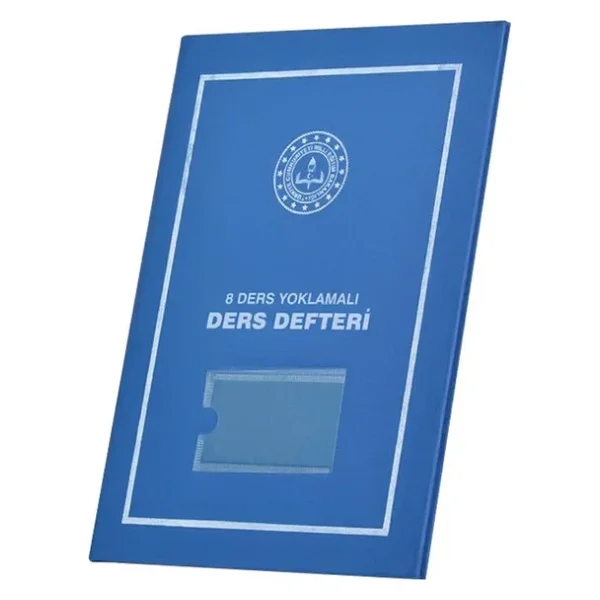 Gülpaş 8 Ders Yoklamalı Ders Defteri Mavi Plastik Kapak 388 - Görsel 4