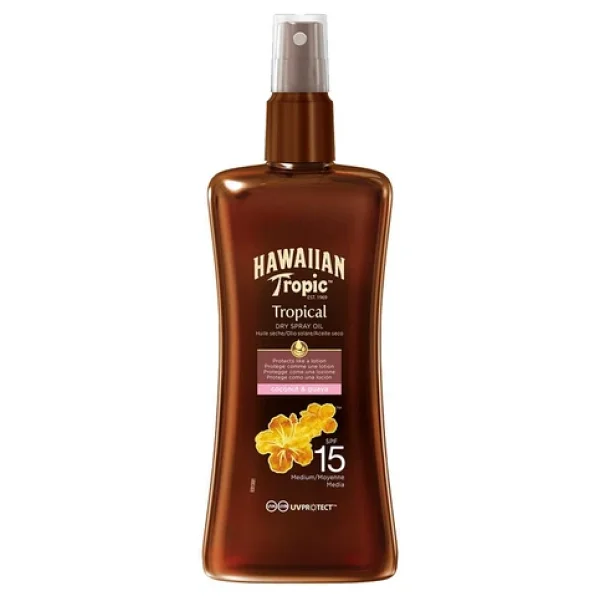 Hawaiian Tropic Glowing Protection 200 Ml 15 Faktör Bronzlaştırıcı Yağ - Görsel 5