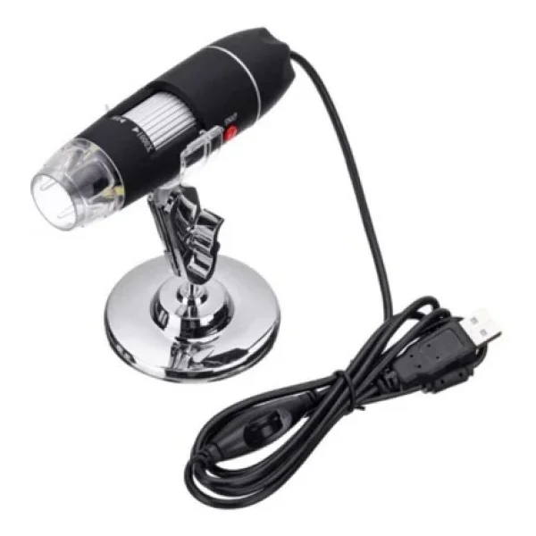 Bosile 500x Dijital USB Mikroskop Zoom Büyüteç 2mp 8 Ledli Metal Stand - Görsel 6