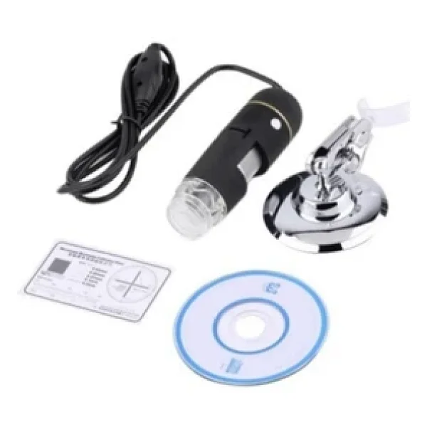 Nikula Endoskop Kamera Mikroskop - USB 50x ~ 500x 8 LED Dijital - Görsel 5