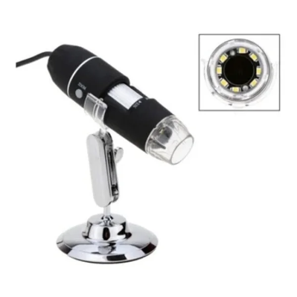Nikula Endoskop Kamera Mikroskop - USB 50x ~ 500x 8 LED Dijital - Görsel 4