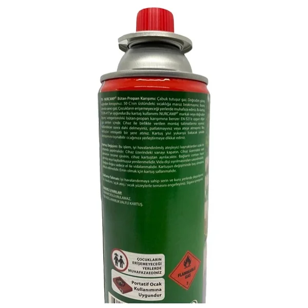 Nurcamp 227 Gr Gaz Kartuşu - Görsel 4