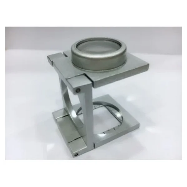 Nikula 20 Mm Büyüteç Lup Dokumacı Büyüteci Full Çelik Katlanabilir Th9007a - Görsel 2