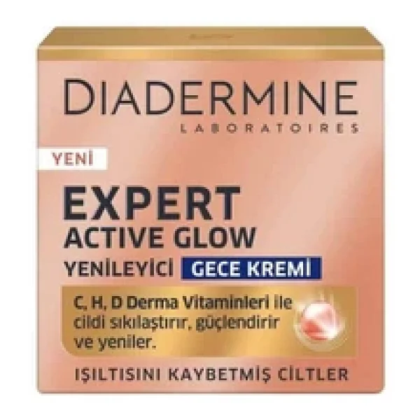 Diadermine Expert Active Glow Yenileyici 50 Ml Gece Kremi - Görsel 4