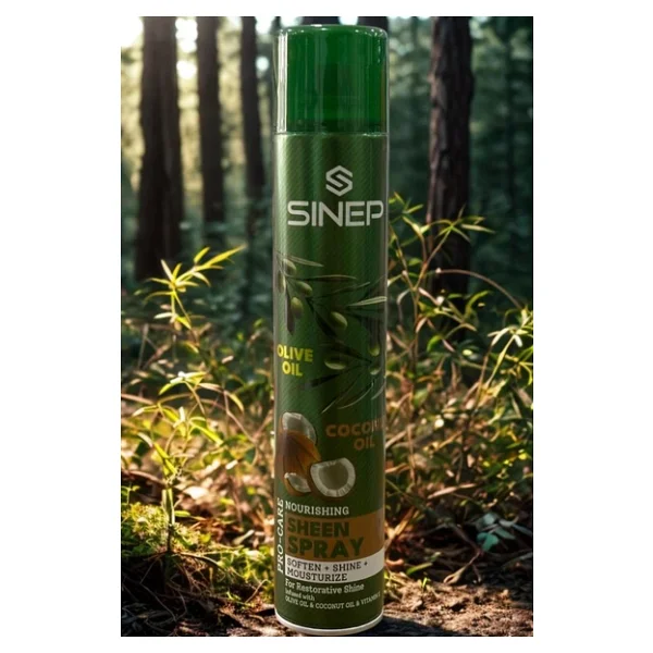 Sinep Zeytin Ve Hindistan Cevizi Özlü Parlatıcı Saç Spreyi 400 Ml - Görsel 3