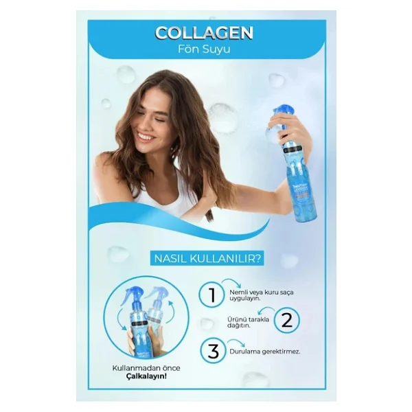 Morfose Kolajen İki Fazlı Kondisyoner 400 Ml Fön Suyu - Görsel 7