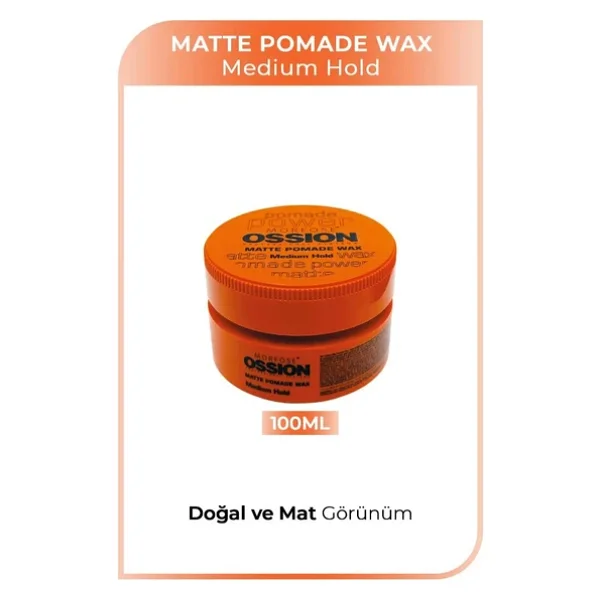 Morfose Ossion Matte Pomade 100 Ml Wax - Görsel 3