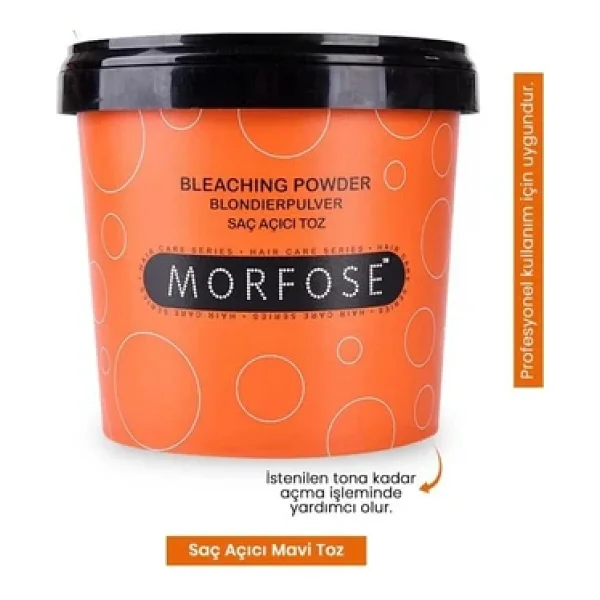 Morfose Mavi 1000 Ml Toz Saç Açıcı - Görsel 5