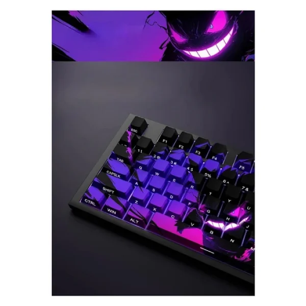 Silabor Gengar Keycaps Tüm Klaveler İle Uyumlu - Görsel 4