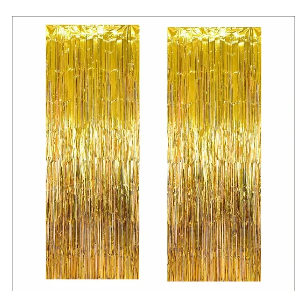 4 Parça Gold Masa Örtüsü,Gold Masa Eteği, 2 Adet Gold Arka Fon - Görsel 3