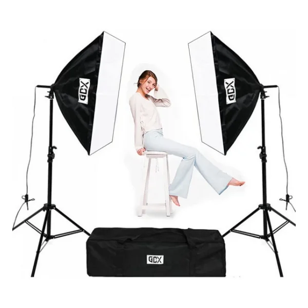 Gdx Tlb-2 Twin Pro 50x70 Softbox Kit - Lambasız - Görsel 6