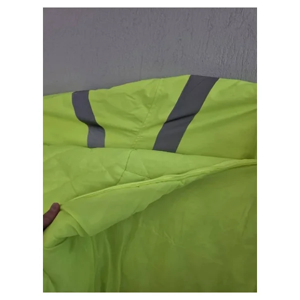 Kapitone Astar Reflektörlü İş Güvenliği Parka Mont XL - Görsel 6
