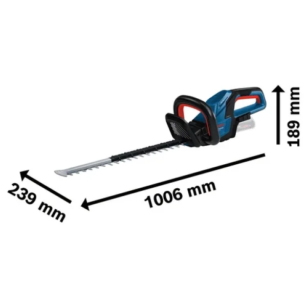 Bosch Ghe 18v-50 Aküsüz Çit Budama Makinesi - Görsel 2