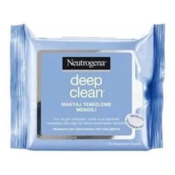 Neutrogena Deep Clean 25'li Makyaj Temizleme Mendili - Görsel 5