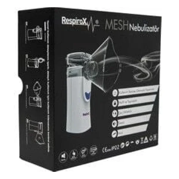 Respirox Un100 Şarjlı Mini Mesh Nebulizatör - Görsel 4