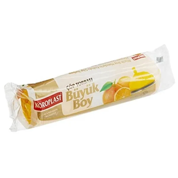 Koroplast Mandarin Kokulu Büyük Boy Çöp Poşeti 10'lu - Görsel 3