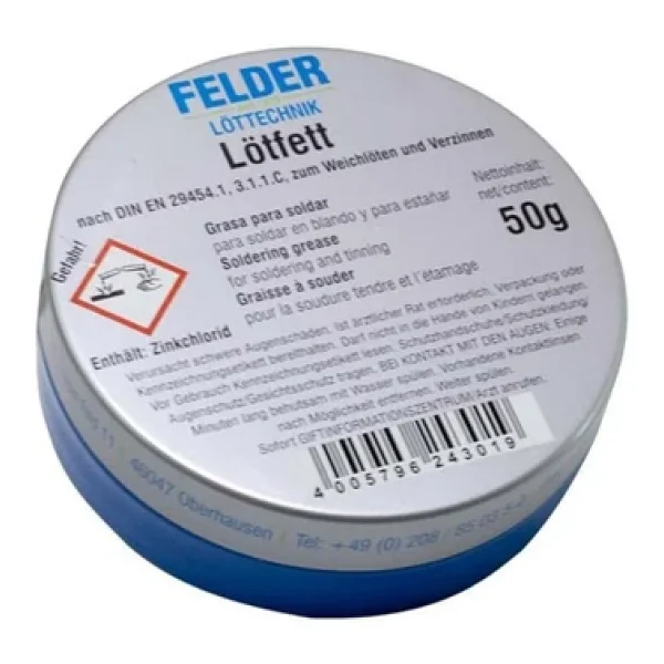 Felder Lötfett 50 Gr Lehim Pastası - Görsel 4