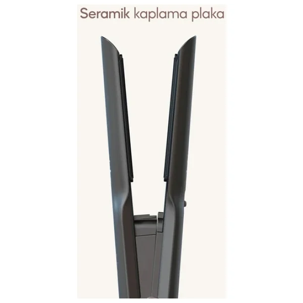 Sinbo Shd-1742 Gri Şarjlı Saç Düzleştirici - Görsel 7