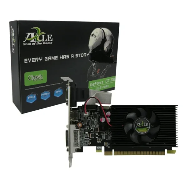 Axle Geforce Gt 710 4gb DDR3 64bit Dvı/Vga/Hdmı Ekran Kartı - Görsel 3
