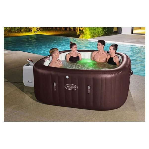 Bestway Lay-Z-Spa 6001u Maldives 201x201x80 Cm Kare Şişme Jakuzi - Görsel 5