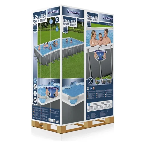 Bestway 56623 956x488x132 Cm Büyük Prefabrik Havuz - Görsel 3