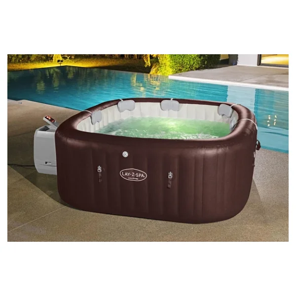 Bestway Lay-Z-Spa 6001u Maldives 201x201x80 Cm Kare Şişme Jakuzi - Görsel 6