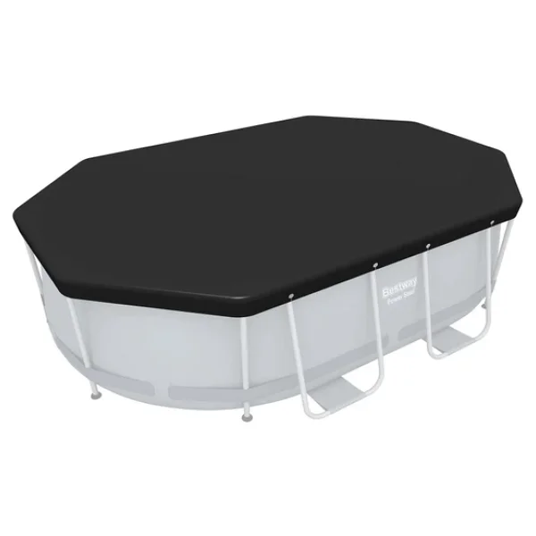 Bestway 58424 Oval Havuz Örtüsü - 3,05 M X 2,00 M Yerüstü Havuzlar İçin - Görsel 2