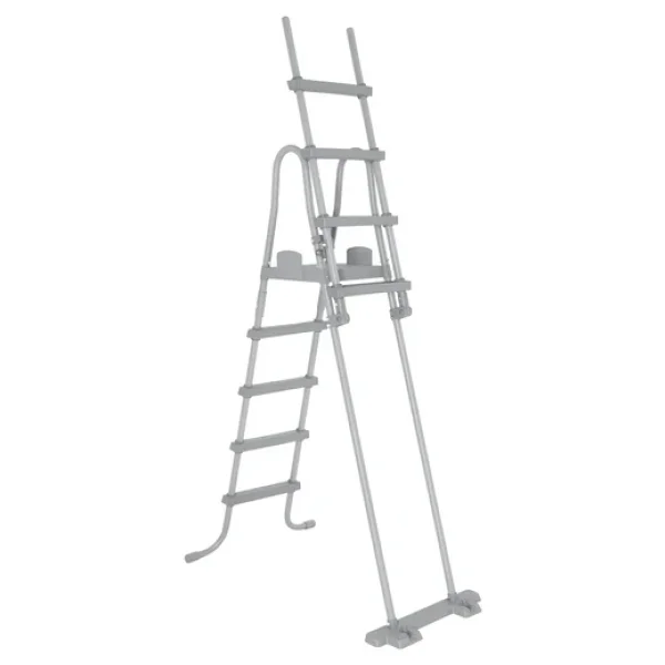 Bestway Güvenlikli Havuz Merdiveni 132 Cm 58332 Gri - Görsel 3