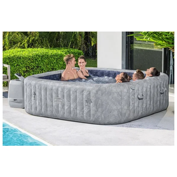 Bestway Lay-Z-Spa 6001q San Francisco 230x230x71 Cm Kare Şişme Jakuzi - Görsel 4