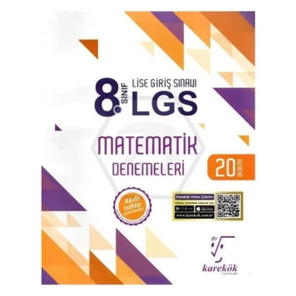 Karekök Yayınları 8.Sınıf Lgs Matematik 20'li Deneme - Görsel 5
