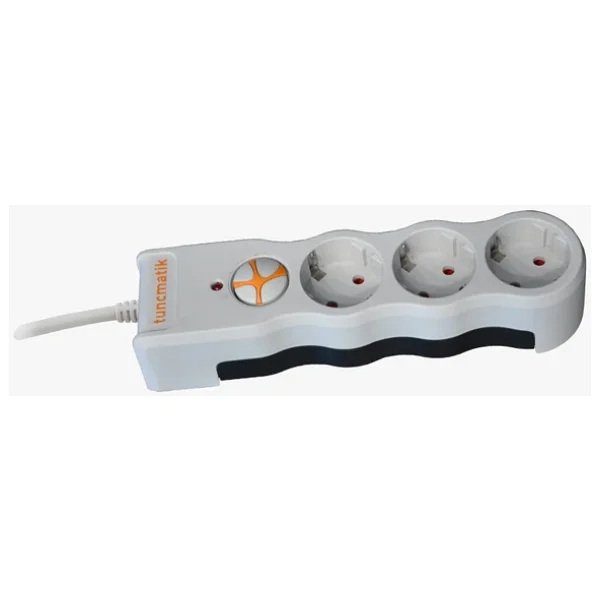 Tunçmatik Powersurge 3 1050 Joule Anahtarlı 1.5 M 3'lü Akım Korumalı Priz - Görsel 7
