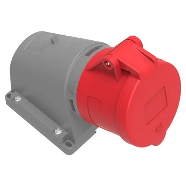 Bemis Bc1-1505-2535 5x16a 380v Ip44 Cee Norm 90 Derece Eğik Duvar Prizi - Görsel 2