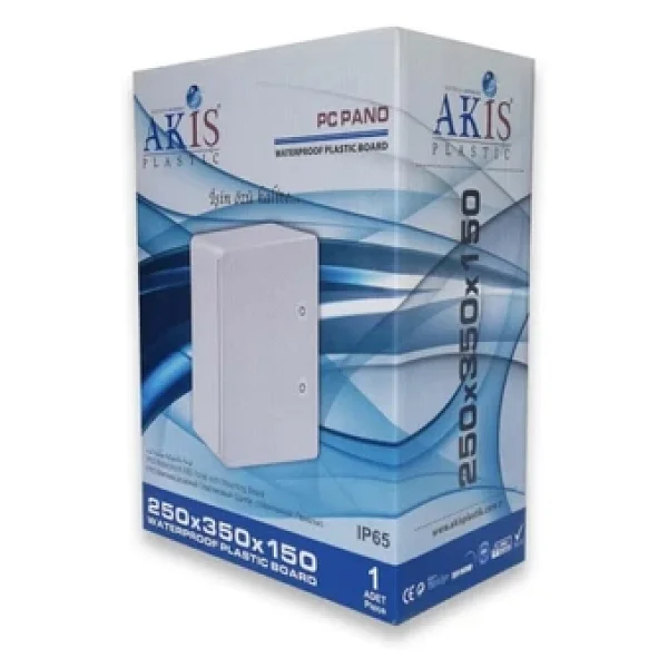 Akiş 250 X 350 X 150 Opak Kapaklı Abs Elektrik Dağıtım Panosu Ip65 - Görsel 6