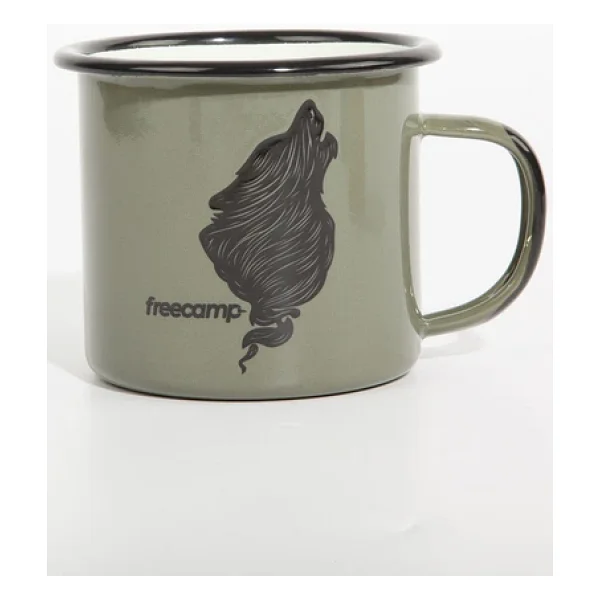 Freecamp Campers Emaye Mug 350ml Yeşil - Görsel 8