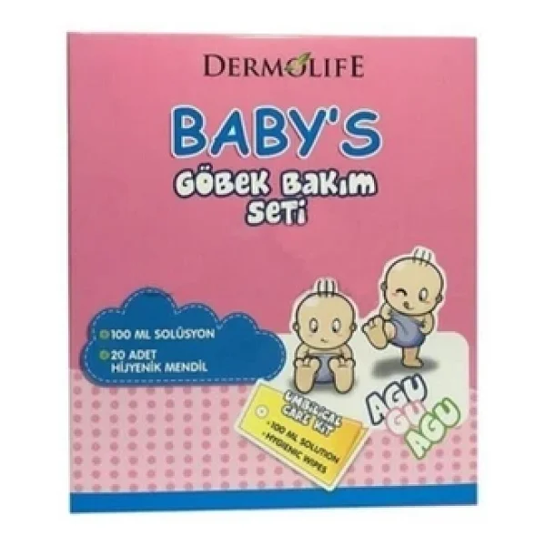 Dermolife Baby's Göbek Bakım Seti - Görsel 3