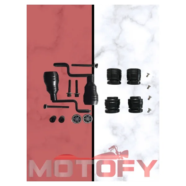 Yamaha R25 2019-2024 Koruma Takozu Full Set - Görsel 3